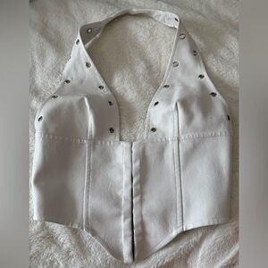 Princess Polly Cream Top